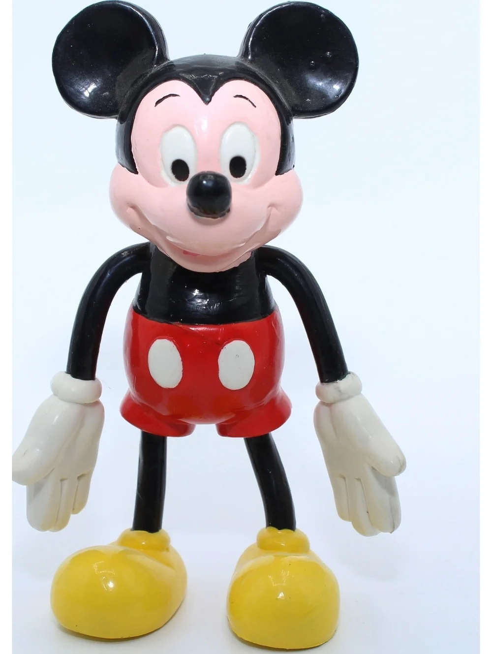 VTG Applause Disney Mickey Mouse Minnie Mouse & Goofy Flexible Figure Lot 3 Pcs